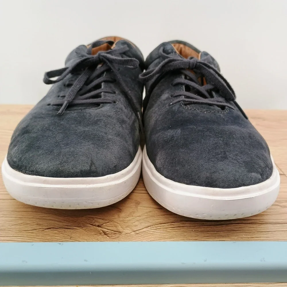 Travis Mathew Cuater Phenom Gray Suede Casual Slipon Loafers Mens 10.5 Sneaker
